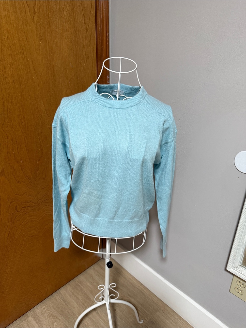 Madewell Sky Blue Crewneck Sweater